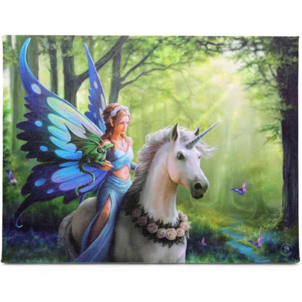 Something Different - Realm of Enchantment Canvas afbeelding - Multicolours